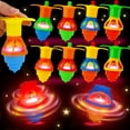 thumbnail image 1 of Thremhoo Light Up Spinning Tops, 24 unidades, regalos de fiesta para niños, 1 of 7