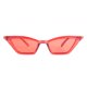 thumbnail image 1 of Gafas de sol resistentes al desgaste de estilo vintage de moda Gafas de sol para mujer (rojo), 1 of 5
