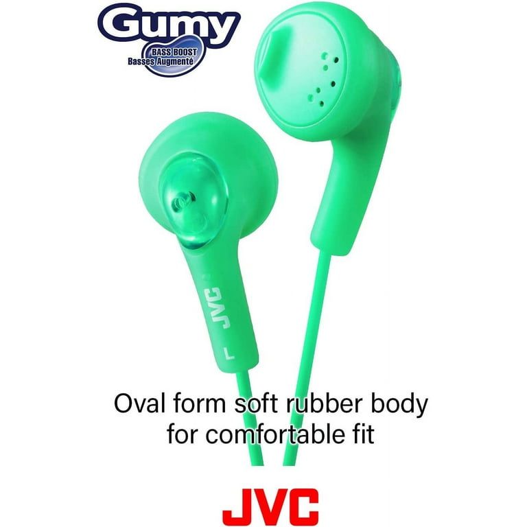 JVC Gumy Earbuds Headphones Pink HAF160P Walmart