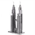 thumbnail image 1 of Twin Towers 3D Jigsaw Metal Puzzle Model Toys, 1 of 5