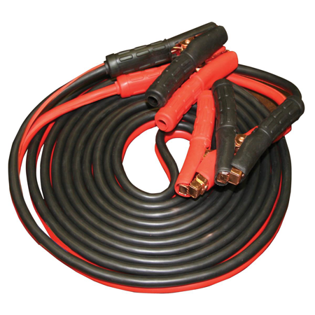 FJC 45255 Professional Booster Cable Commercial 1 Gauge 800 Amp 25 ft. Parrot