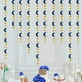 thumbnail image 6 of Dalrosia Moon Star Garland - 52FT Star Hanging Decoration Streamers Banner, Eid Ramadan Mubarak Decoration Birthday Wedding Baby Shower Party Decor, 6 of 7