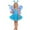 C278/Light Blue, variant on XIYON Girl Clothes Glowing Fairy For Girls With Light Up Wand And Floral 4 Piece Dress Up Play One Size