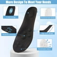 thumbnail image 3 of Cojín de masaje Insoles 4D Cloud para mujeres y hombres, color negro, 2 pares, 3 of 6