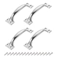 thumbnail image 1 of Tiradores de puerta, paquete de 4, tiradores de puerta de 5 pulgadas/119mm con tornillos para hardware de cajones, 1 of 6