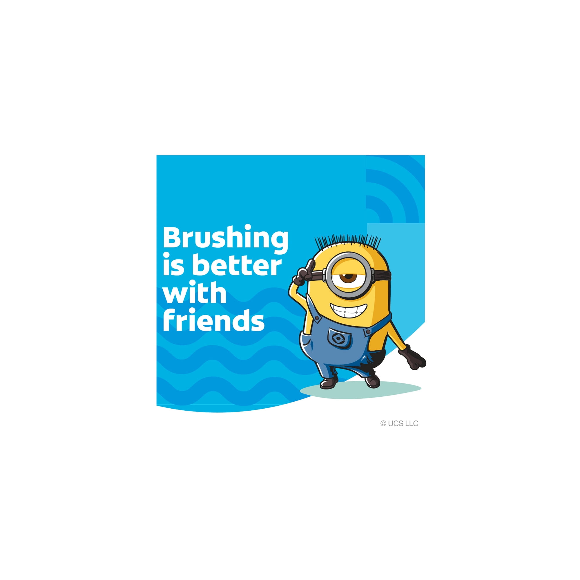 Colgate Kids Battery Powered Toothbrush, Minions (Pack of 4)