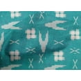 thumbnail image 4 of oneOone Cotton Cambric Fabric Arrow Sign & Check Kasuri Print Fabric By The Yard 56 Inch Wide, 4 of 4