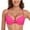 Hot Pink, variant on Women's Push Up Bikini Top Twist Front Underwire Hot Pink Bathing Suit Size XXL