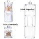 thumbnail image 3 of Caja para hisopos de algodón 3 en 1, soporte para hisopos de algodón de plástico, caja para hisopos de algodón transparente, dispensador de hisopos para hisopos de algodón y almacenamiento de algodón, 3 of 5