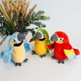 thumbnail image 3 of PULLIMORE Talking Macaw Parrot Plush Toy - Repeats & Flaps Wings, Interactive Stuffed Animal, Fun Gift for Kids & Adults, 3 of 7