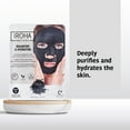 thumbnail image 2 of Iroha Nature, Face Sheet Mask for Skin Care with Activated Charcoal - Pack of 5 Pieces, 2 of 7