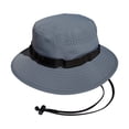 thumbnail image 1 of adidas Men's Victory 4 Bucket Hat, Grey/Black, Small-Medium, 1 of 5