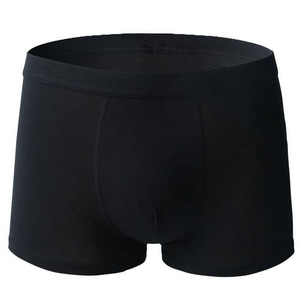 Ropa interior para hombre de gran tamaño, pantalones de algodón, transpirables y cómodos, pantalones tipo bóxer holgados a la moda para hombre gordo