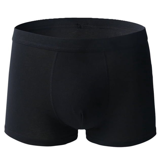 Ropa interior para hombre de gran tamaño, pantalones de algodón, transpirables y cómodos, pantalones tipo bóxer holgados a la moda para hombre gordo