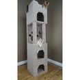 thumbnail image 2 of New Cat Condos Premier 6' Cat Tower-Color:Blue, 2 of 7