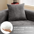 thumbnail image 4 of Oversized Loveseat Sofa 106" Modular Sectional Sofa for Living Room, Modern Chenille Curved Couch, Deep Seat Luxury Sofa Love Seat Couches with 2 Floor Couch Pillows, No Assembly Needed Gray, 4 of 7