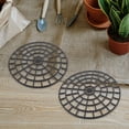 thumbnail image 6 of LOLIPPYY 6Pcs Flowerpot Bottom Mat Plastic Reusable Riser for Pots Outdoor Plant Elevator for Pots, 6 of 7