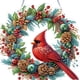 thumbnail image 4 of Cardinal DIY 5D Art Painting Corona para Puerta Pared, 4 of 7