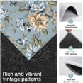 thumbnail image 3 of Pioneer Flower Floral Print Pattern Kitchen Rugs Sets Of 3,Kitchen Runner Rugs Non Skid Washable,Decorative Kitchen Floor Mats for Kitchen,Sink,Laundry,17"x30"+ 17"x47" + 17"x59", 3 of 6