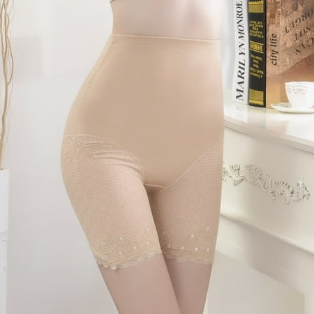 

[Big Save!]Plus Size Women High Waist Shaping Panties Postpartum Slimming Body Shaper Tummy Control Underwear Butt Lifter Safety Short Pant Shapewear