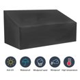 thumbnail image 4 of Oxford Dust-Proof Waterproof Sunscreen Garden Couch Seat Furniture Rain Cover(163*66*89cm), 4 of 8