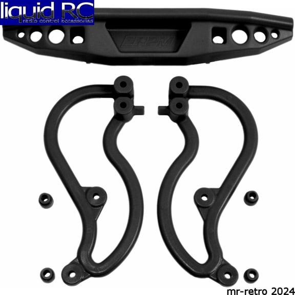 RPM R/C Products 70832 Rear Bumper Black : Stampede 2WD