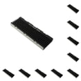 thumbnail image 1 of Disipador de calor Kearding de aluminio refrigeración eficiente para SSD M2 Capa única negra 10Conjunto, 1 of 6