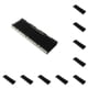 thumbnail image 2 of Sidaley Disipador de calor de aluminio de radiador fácil de instalar para M2 SSD disipador de calor de doble capa radiante Ssd eficiente negro Capa única negra 10Conjunto, 2 of 6