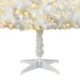 Holiday Time PreLit 6.5' Madison Pine White Artificial Christmas Tree