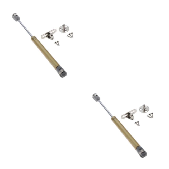 Dalazy Support Télescopique Réglable pour Siège de Moto, Tige de Support Dorée 270mm 2Ensemble