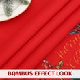 thumbnail image 5 of Christmas Table Cloth, Waterproof Spillproof Xmas Wreath Print Tablecloth Decor, 5 of 9