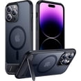 thumbnail image 1 of Temdan Magnetic Compatible with iPhone 16 Pro Max Case, [Built-in Invisible Kickstand][Compatible with MagSafe] [Military Grade Shockproof] Slim Thin Phone Case for iPhone 16 Pro Max 6.9" ,Gray, 1 of 5