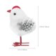 thumbnail image 5 of 8 piezas de pollo de simulación modelos decorativos de pollo adorno de Pascua accesorios de fiesta, 5 of 6