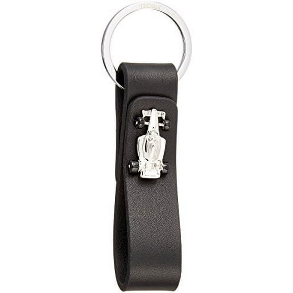 Troika Mr. Elegant Racer Leather Cufflink Keyring (KR1270LE)