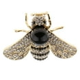 thumbnail image 2 of Broche Yinane Pin de broche de insecto de abeja Negro, 2 of 8
