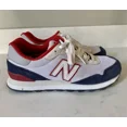 thumbnail image 1 of New Balance 515v3 Shoes Sneakers White Red Suede Blue Unisex Men’s 8 Women’s 9.5, 1 of 6