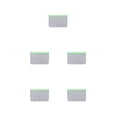 thumbnail image 2 of Contenedor de bolsa con cremallera Monstrate 10 piezas A6 Verde, 2 of 6
