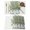 Green, variant on Eucalyptus Yellow Placemats Set of 12, Vintage Bottle Succulents Flower Stripe Placemats for Dining Table, Place Mats for Kitchen Tabletop, Waterproof Wipeable Dining Table Mats Set