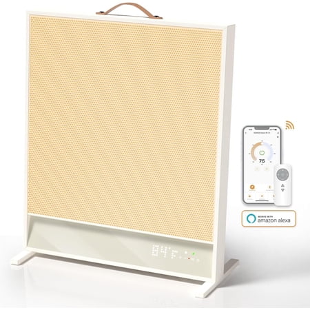 Portable Electric Space Heater with Far-Infrared Heat