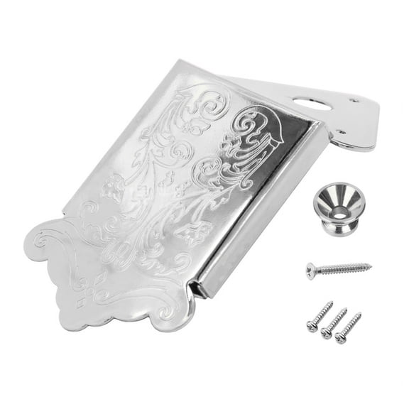 Metal Triangle Mandolin Tailpiece with Screws 8 String Mandolin Tailpiece Mandolins Closed Type Guitar Tailpieces