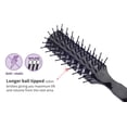 thumbnail image 6 of Perfehair Mens Vented Hair Brush for Blow Drying, Anti Static Vent Hairbrush for Styling Fine, Curly, Wavy, Wet or Dry Hair, Black, 6 of 9