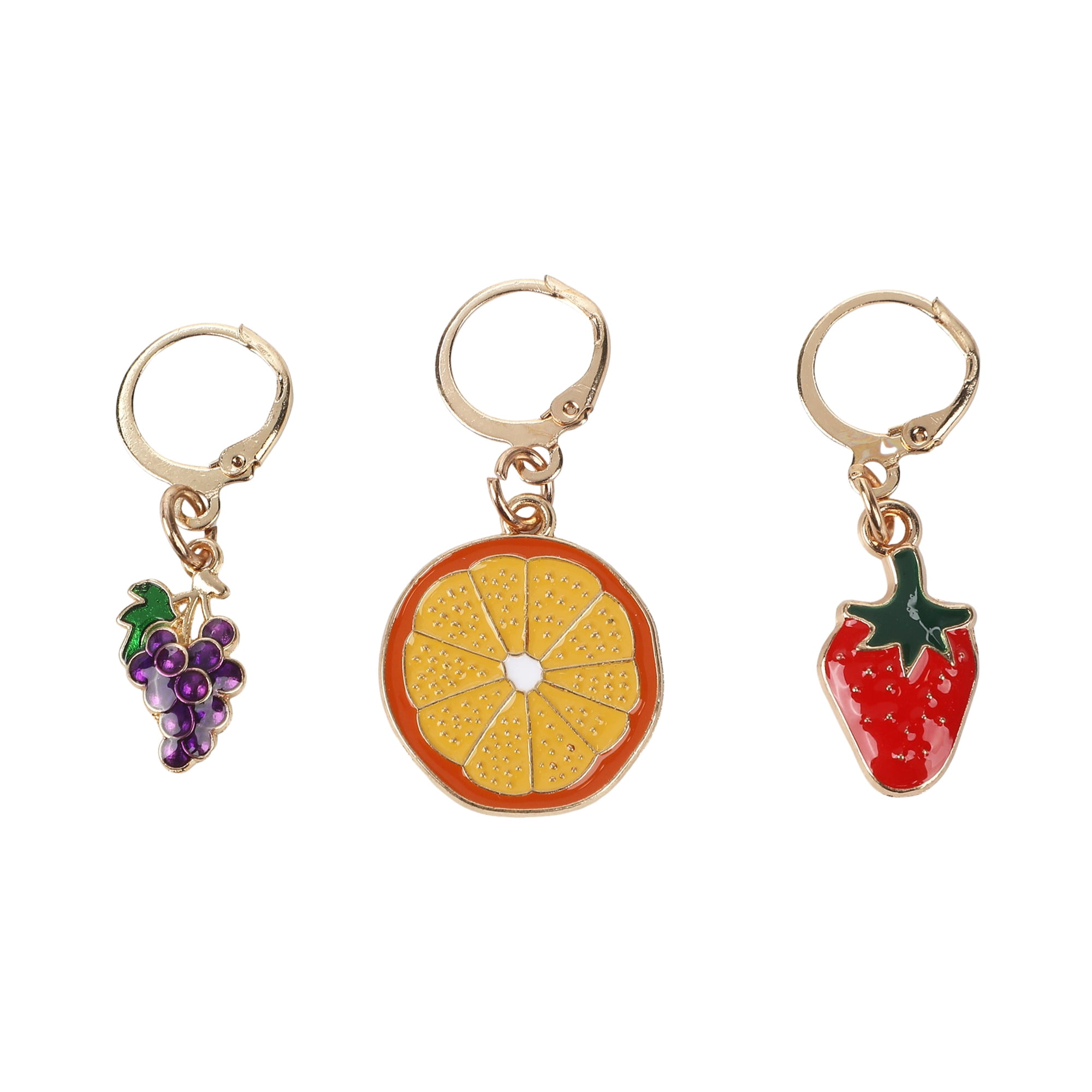 Packed Party Fruit Soirée Shoe Charm Set (3 Piece)