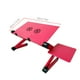 thumbnail image 2 of Mesa de ordenador ajustable, portátil plegable, soporte para portátil, mesa de cama de aleación de aluminio perezosa Eigraketly EL4422-02B, 2 of 2