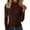 24#Coffee, variant on Womens Long Sleeve Turtleneck Sweaters Ribbed Knit Pullover Tops Slim Fit Basic Casual Comfort Soft Outfits Purple L