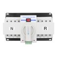 thumbnail image 1 of Dual Power Automatic Transfer Switch, Manual Mode Easy Installation 4P Power Switch Controller  for Home, 1 of 7