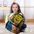 thumbnail image 4 of Movie Shrek Backpack School Student Book Bag Satchel Rucksack Adjustable Shoulders Daypack, 4 of 5