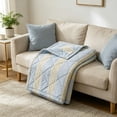 thumbnail image 5 of Tunhigl Printed Lightweight Cool Touch Summer Quilt, Breathable Cooling Air Condition Blanket, 59×78.7in Standard Single Size for Bedroom Sofa Indoor Daily Use, 5 of 5