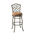 thumbnail image 2 of Hillsdale Tabouret de Bar Pivotant 30" en Marron, 2 of 2