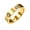 4.5mm Gold, variant on 2PCS Women Stainless Steel Friendship Ring Cubic Zirconia Promise Ring Couples Wedding Band Jewelry Birthday Gifts 4.5mm 6mm Gold Size 10