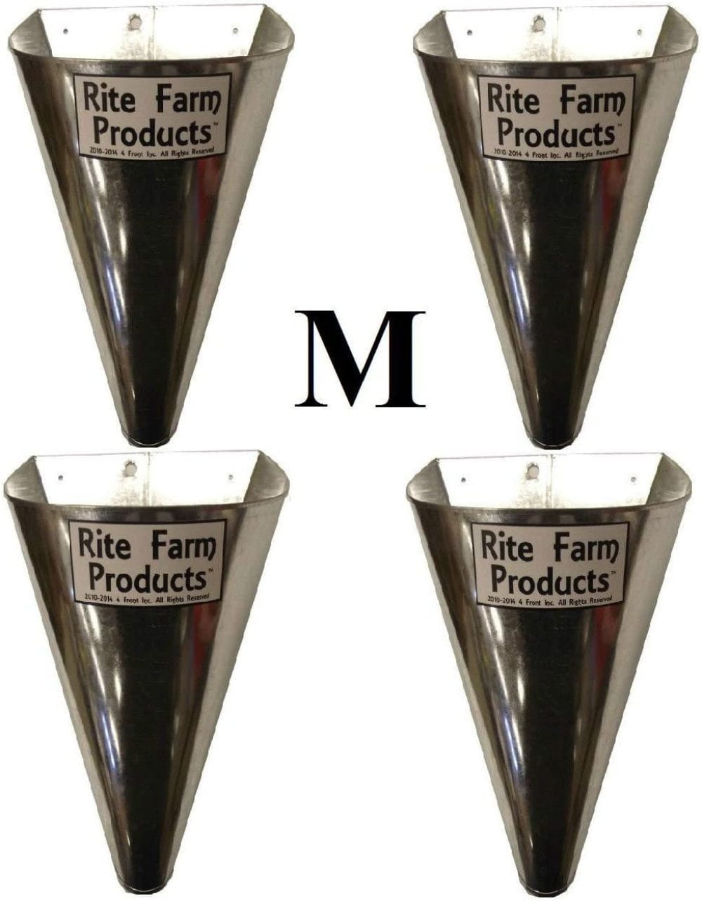 LueInJoy 4 Pack of Medium Restraining Killing Kill Processing Cones for